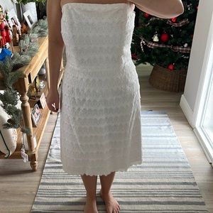 White lace Lilly Pulitzer dress